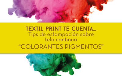 Tips de estampación textil… colorantes pigmentos